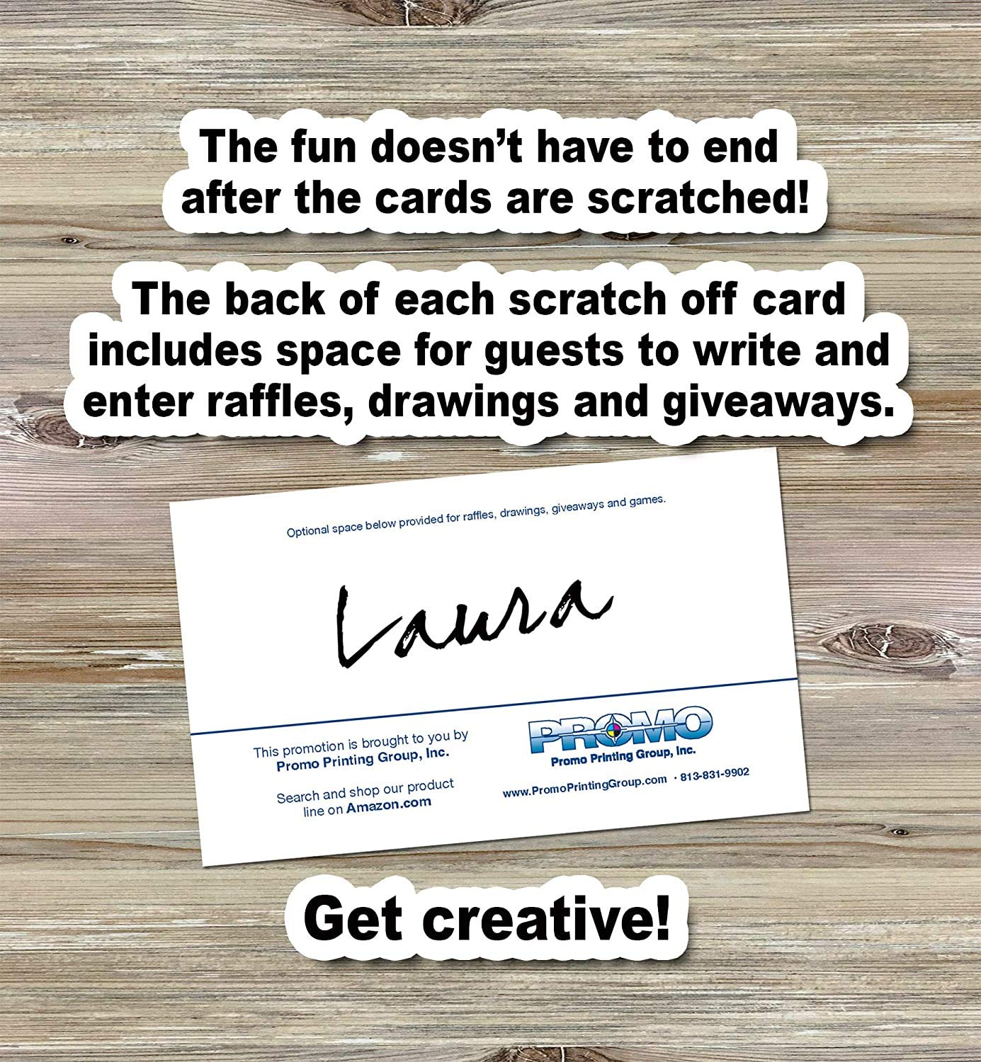 PROMO PRINTING GROUP ideal for events, offices, retail promotions and trade shows