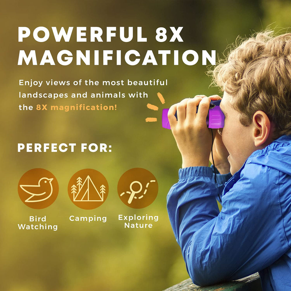 Promora compass included for young explorers during outdoor adventures