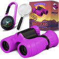 Promora kids binoculars in use with 8x21 optics for close wildlife viewing
