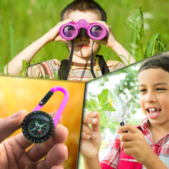 Promora 8x21 kids binoculars encourage exploration during family adventures