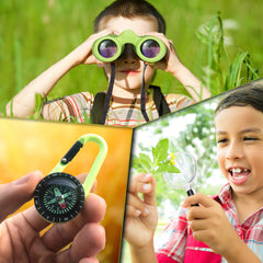 Promora Kids Binoculars 8x21 neck strap keeps them secure during outdoor explorations.