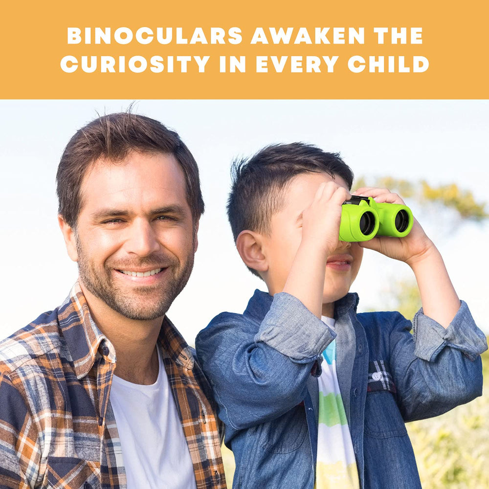 Promora Kids Binoculars 8x21 soft eyecups reduce pressure for sensitive eyes.