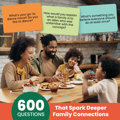 Prompta 600 conversation cards prompts spark kids and teens to share perspectives