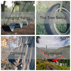 PROND Swing Swivel compact size fits lightweight outdoor gear.