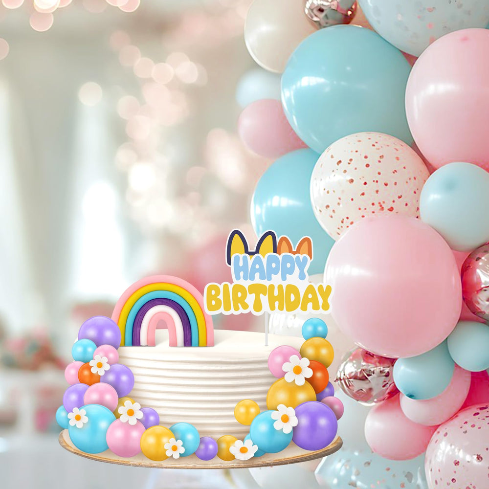 ProSuites pastel cake toppers for versatile cupcake and cake styling