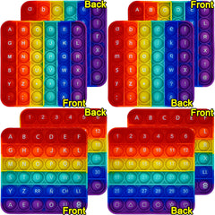 Proweber Alphabet Pop letters ABC close-up, ideal for tactile early literacy exploration.