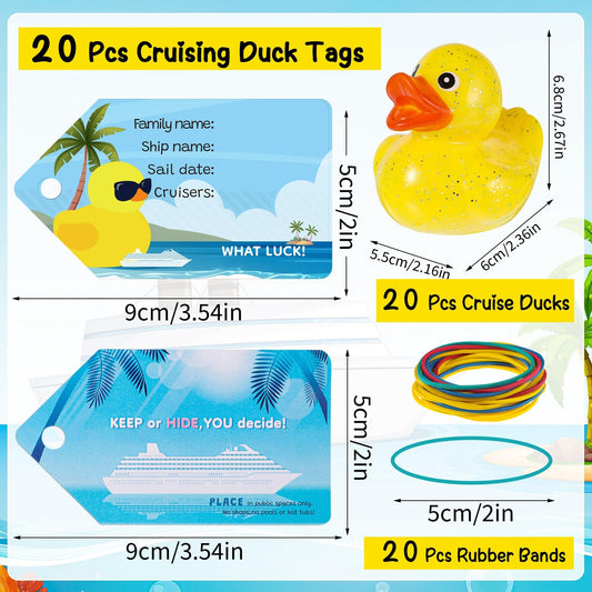 Prudiut cruise ducks in varied styles for ship hide-and-seek.