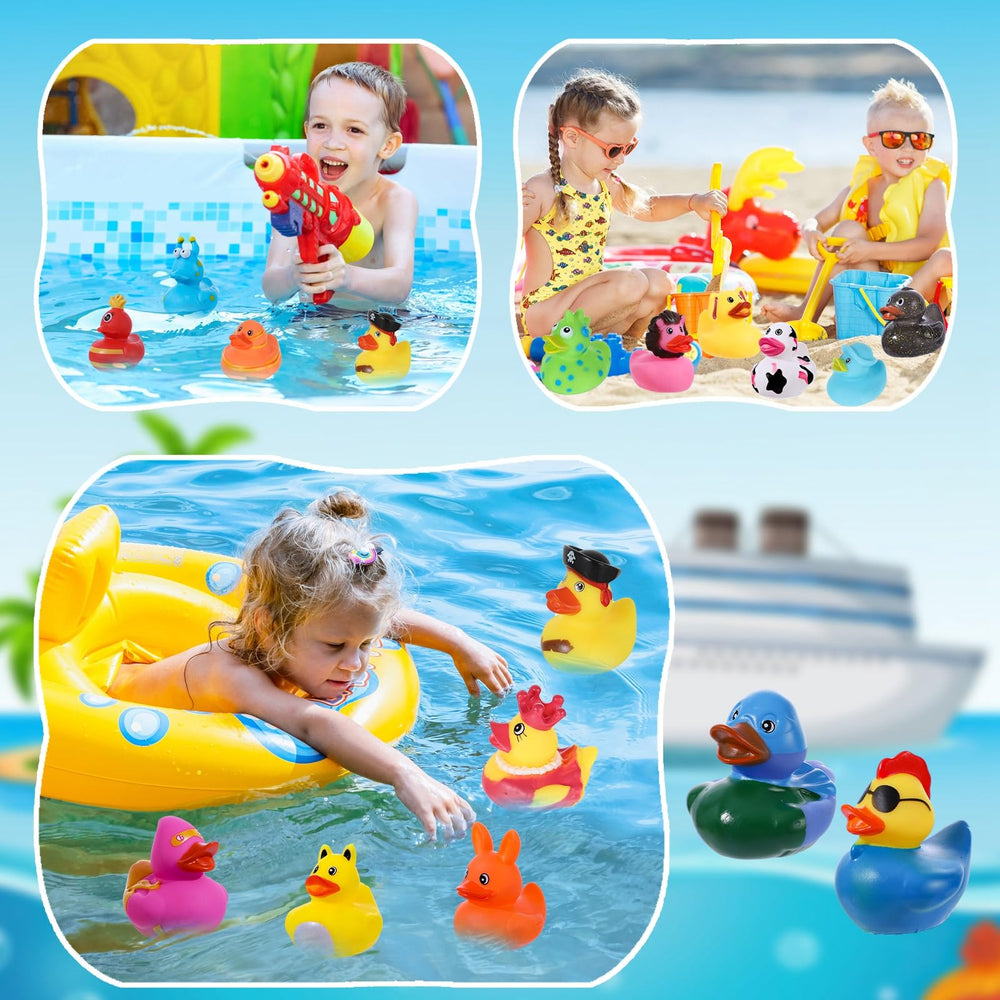 Prudiut ducks in action for social media memories on cruises.