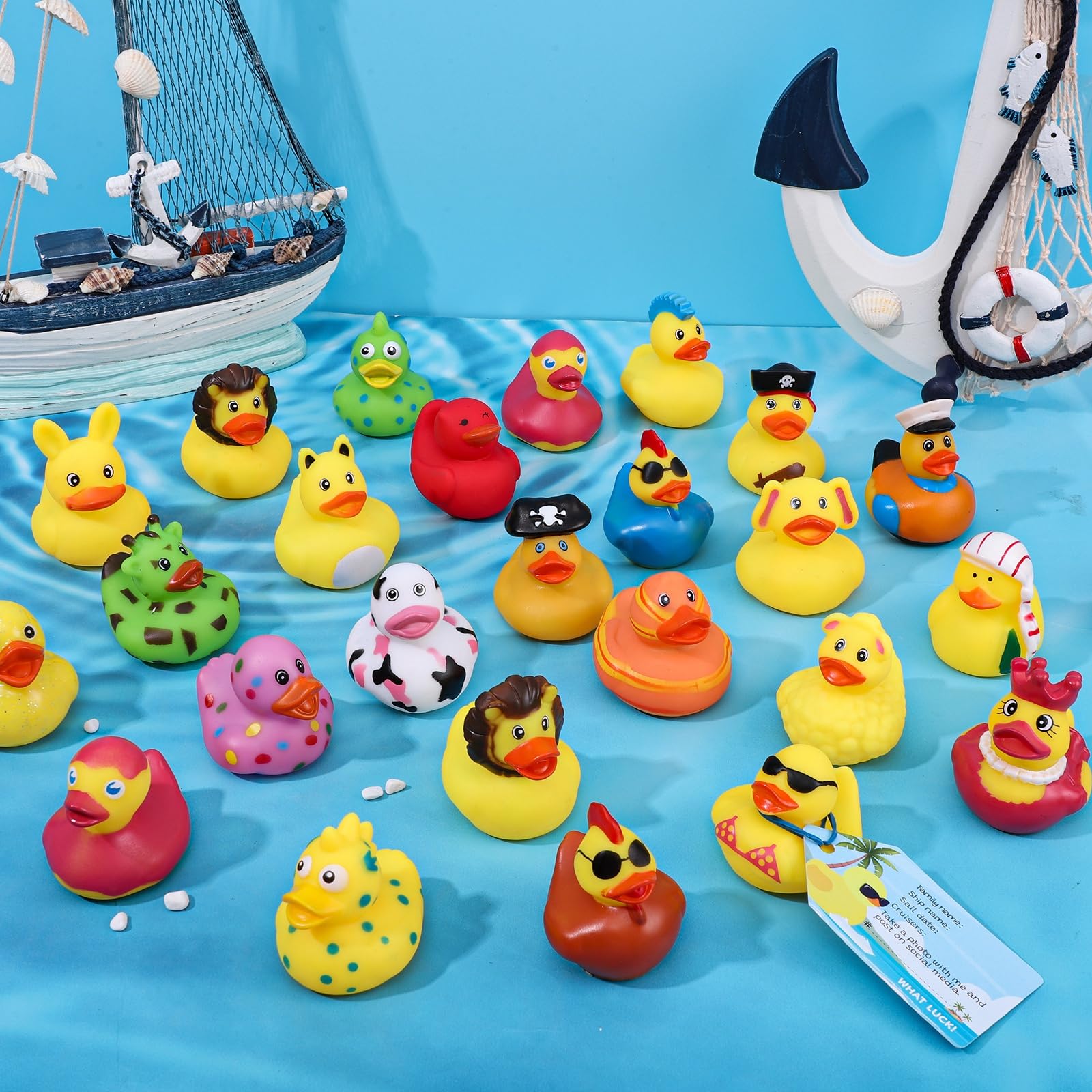 Prudiut kit size guide shows ducks and tags for planning activities.