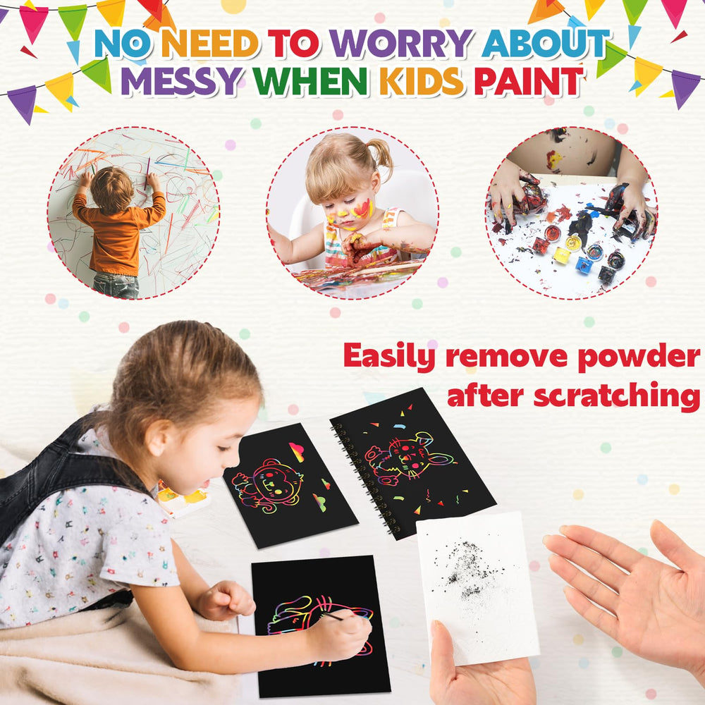 Prudiut drawing stencils guide kids to creative shapes, mess-free