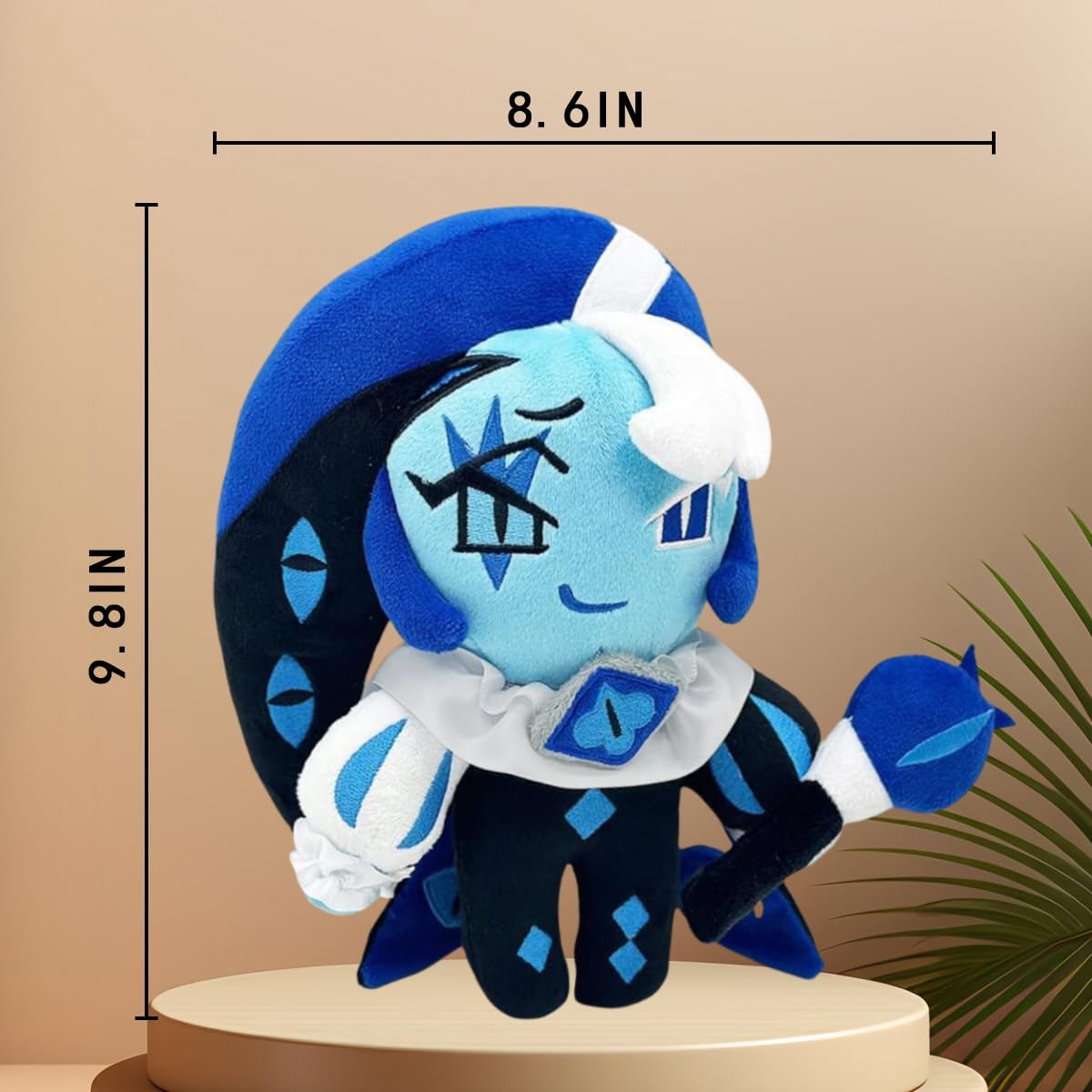 PRWLGFB Shadow Milk Cookie Plush is ideal for hugs by children and fans.