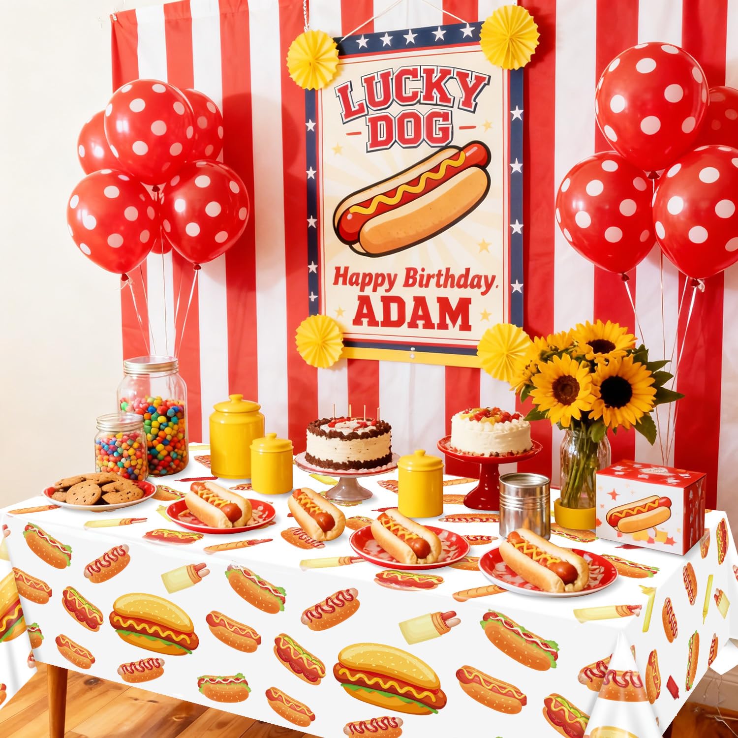 PTECDROTS tear-resistant tablecloth durable for outdoor use.