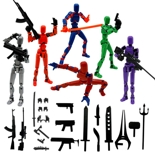 Pthjswj Dummy13 action figure assembly for immediate play and display