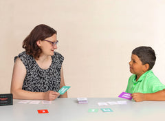 Mastery cards in Mindfulness Matters demonstrate practicing mindfulness techniques in daily scenes