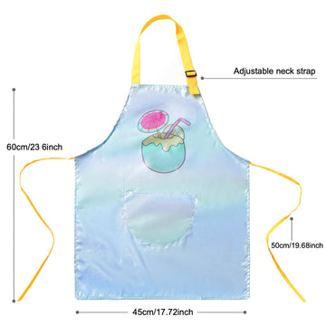 PUBMIND Kids Apron suited for cooking, crafts, and light gardening activities.