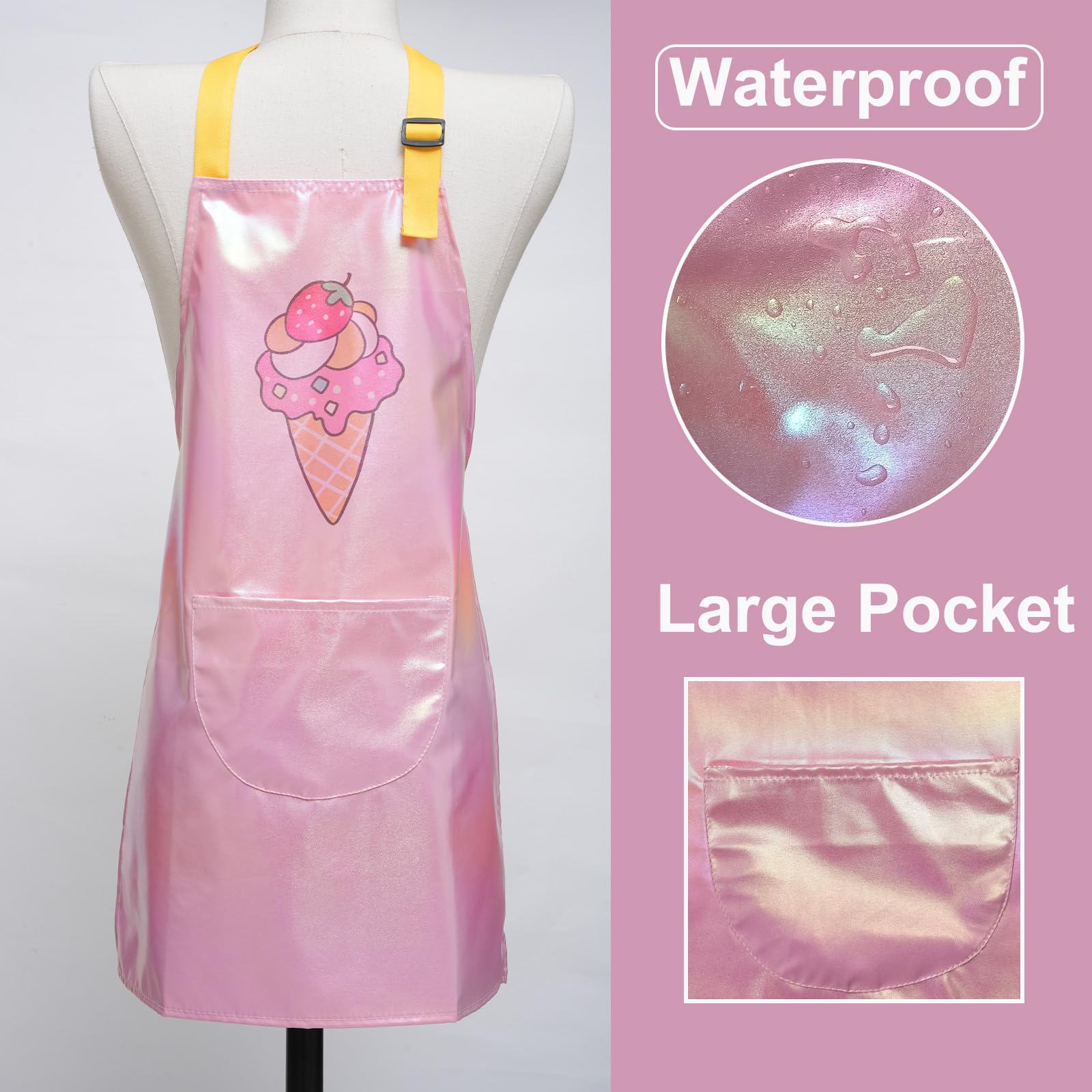 PUBMIND waterproof style apron protecting clothes during messy activities