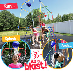 Puddle Splashers Water Flow Pipes guide continuous water action for backyard play.