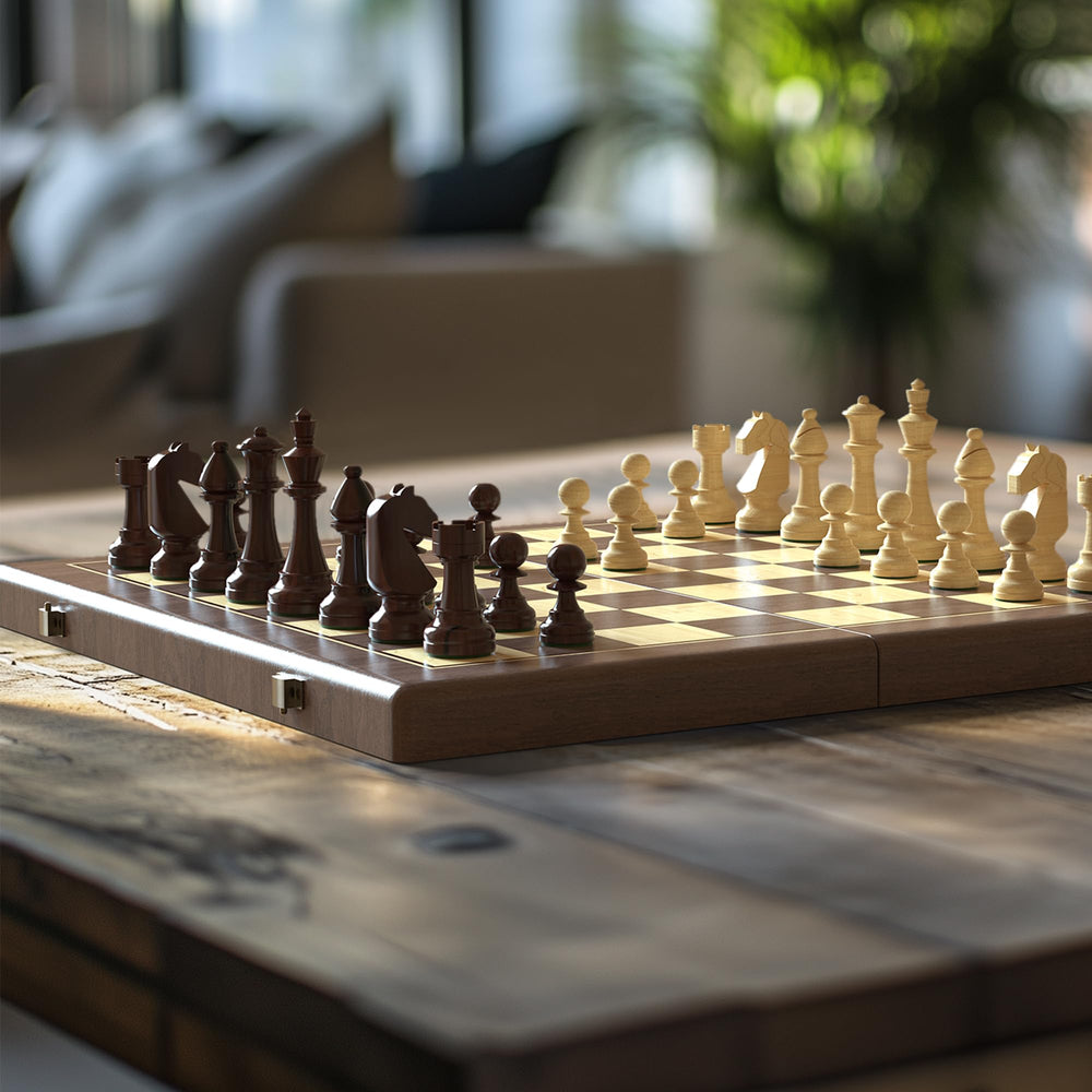 Puecrof checkers tiles included for quick setup