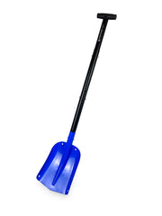 PUFFERFISH Really Big Sand Shovel scoop demonstrates a large beach castle foundation.