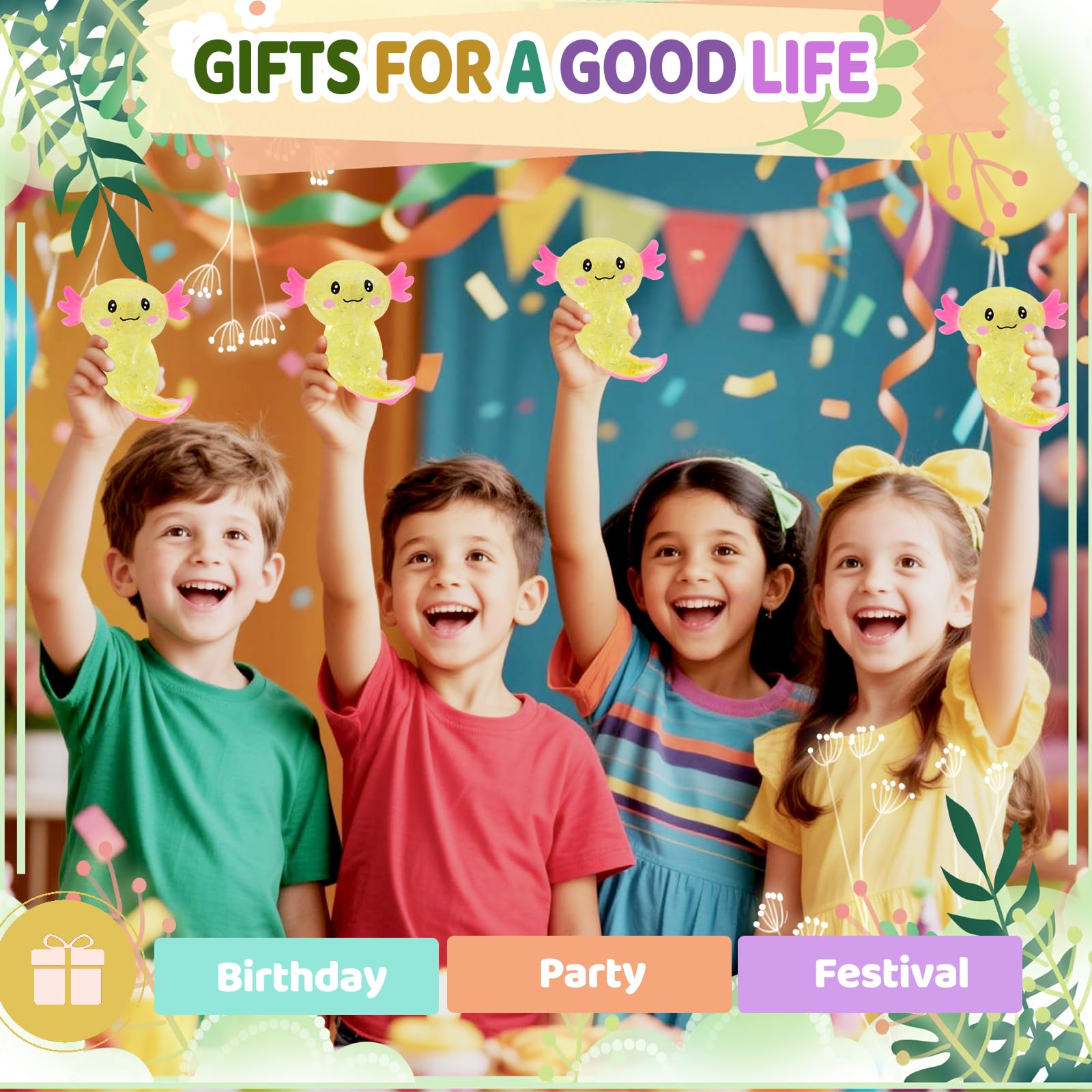Puffwize party decor squishy adds playful charm to events.