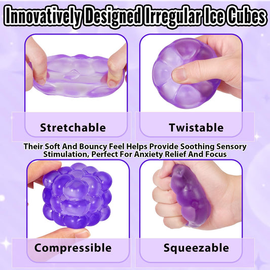Puffwize irregular-block squishy design designed for varied tactile feedback and focus.