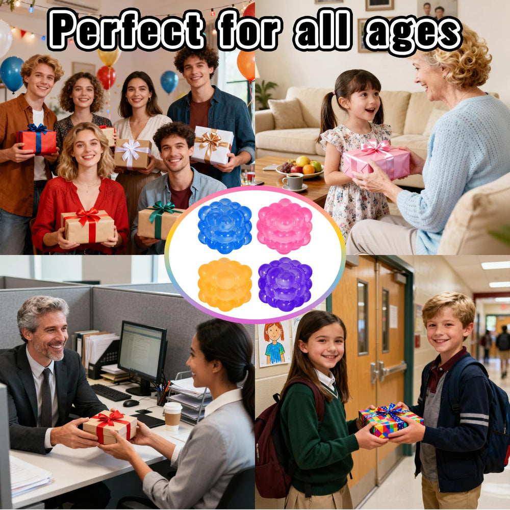 Puffwize irregular blocks stress cube desk setup for focus and calm moments.