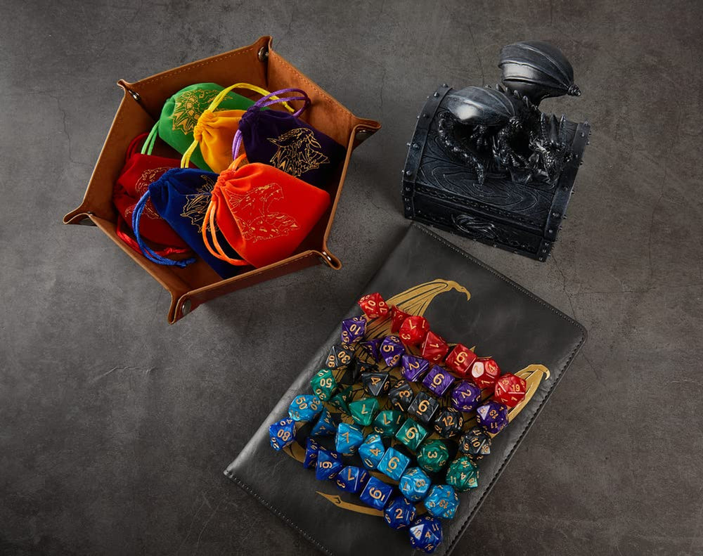 PUGED dice with large numbers aid quick reads during games