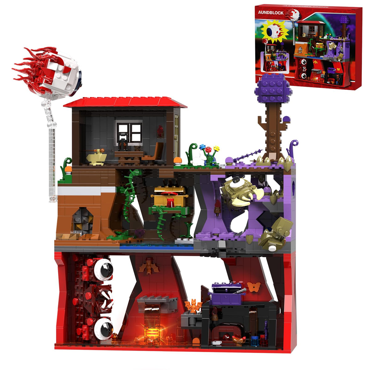 PUIOSYMG Sandbox Adventure world layers enable quick scene changes.
