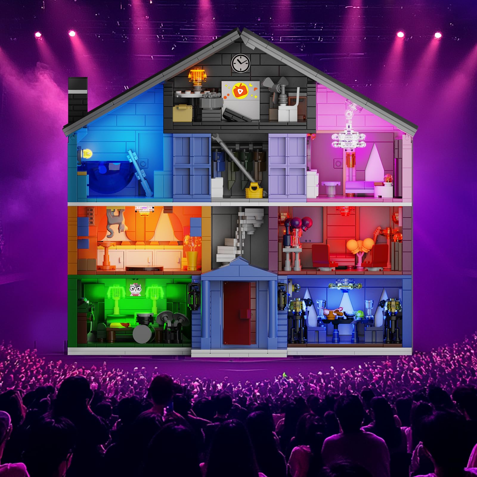 PUIOSYMG Star House pink room capturing joy of love