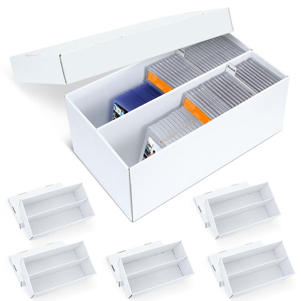 Pulchra durable box stores top loaders and one-touches for organized protection