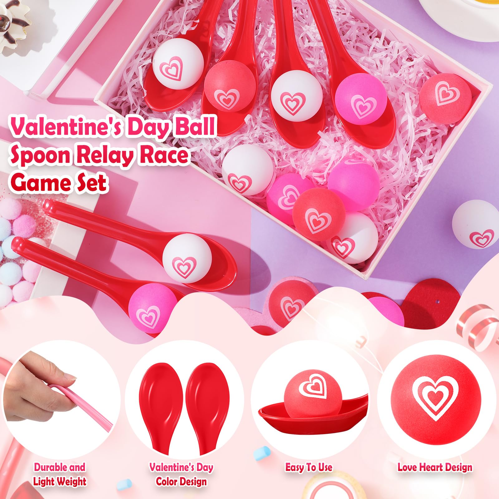 PullCrease balanced-spoon challenge promotes focus during lively events.
