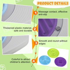 PullCrease balance board with 20.87 by 15.35 by 3.54 inch footprint for stable balance