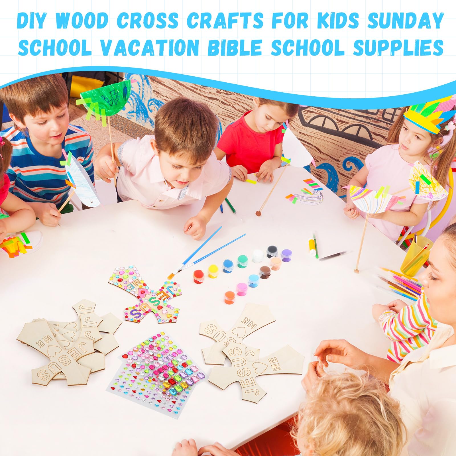 PullCrease bulk cross project ideas ideal for Sunday School and Easter displays