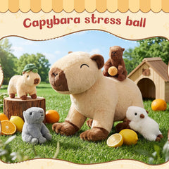 PullCrease capybara gift-ready packaging ideal for birthdays and holidays
