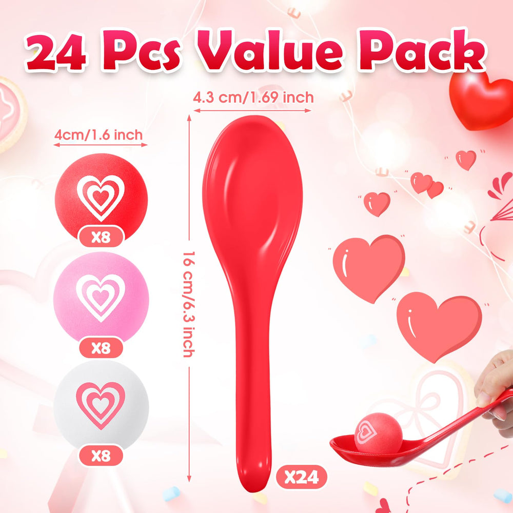PullCrease heart ball pack adds colorful, visible targets for group play.