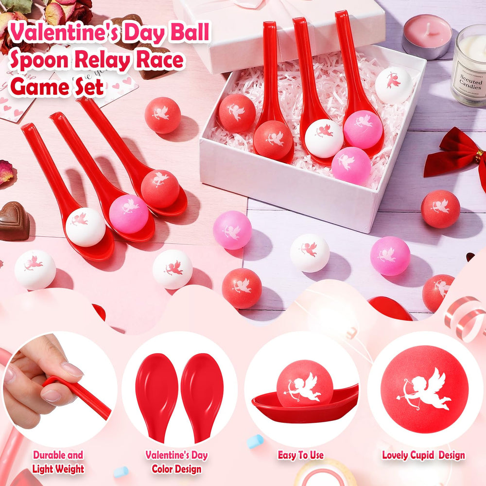 PullCrease red spoons sized for easy grip and quick setup.