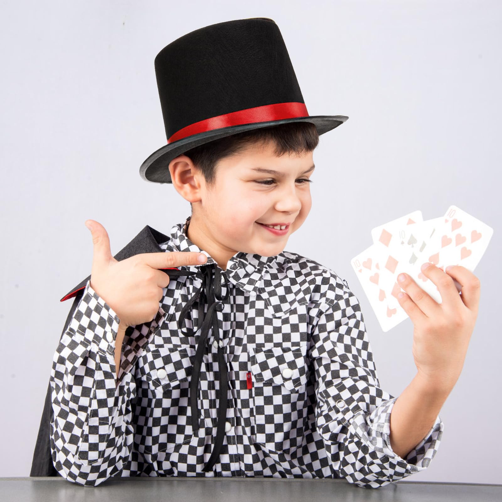 Retro party accessory suitable for stage performances, magic shows, and dress-up.