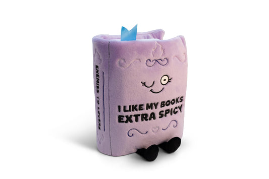 Punchkins Book Plushie on a desk adds whimsy and conversation.