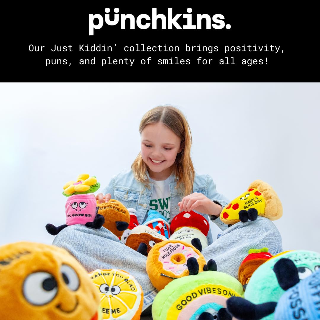 Punchkins display-friendly pose suits desks or bookcases.