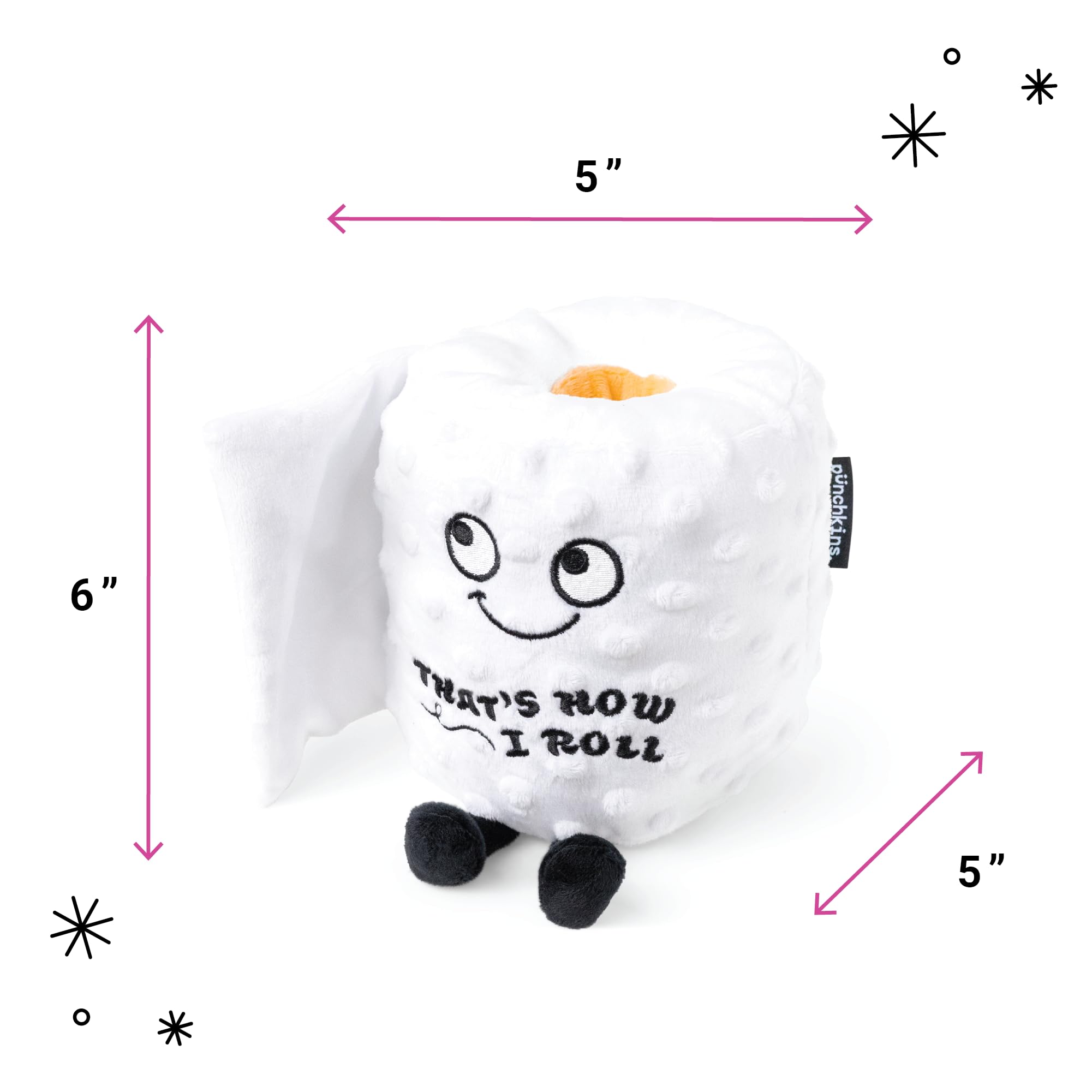 Punchkins collectible plushie on a desk adds personality to workspace