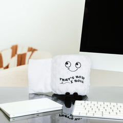 Punchkins toilet-roll plushie close-up showing soft fabric and expressions