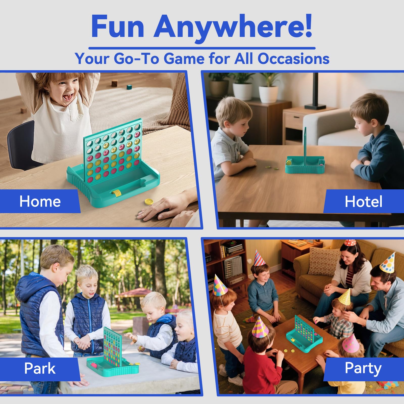 Pup Go four in a row on-table fun for family nights.