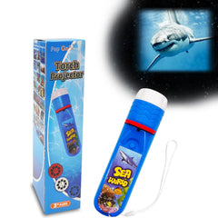 Pup Go Sea World Projector lights walls with colorful sea life scenes for kids