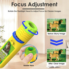 Pup Go Animal Projector Unicorn Disc sparks colorful fantasy play.