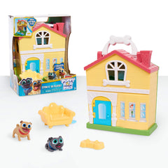 Puppy Dog Pals Stow N' Go Playset Bingo figure sparks imaginative adventures at home.