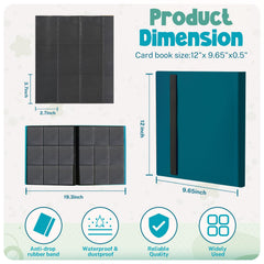 PUPTILY binder shows 360-card capacity for growing collections