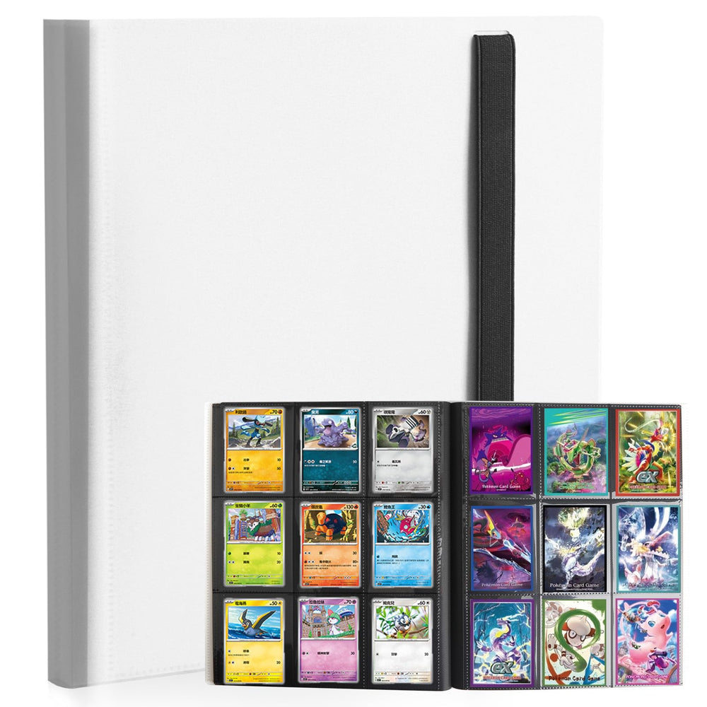 PUPTILY card binder with 360-card capacity for organized collection.