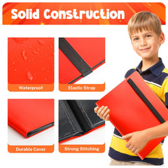 PUPTILY Card Binder 9-pocket sleeves provide crystal-clear visibility and card protection