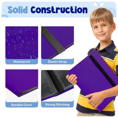 PUPTILY binder side-loading pockets prevent spills during transport