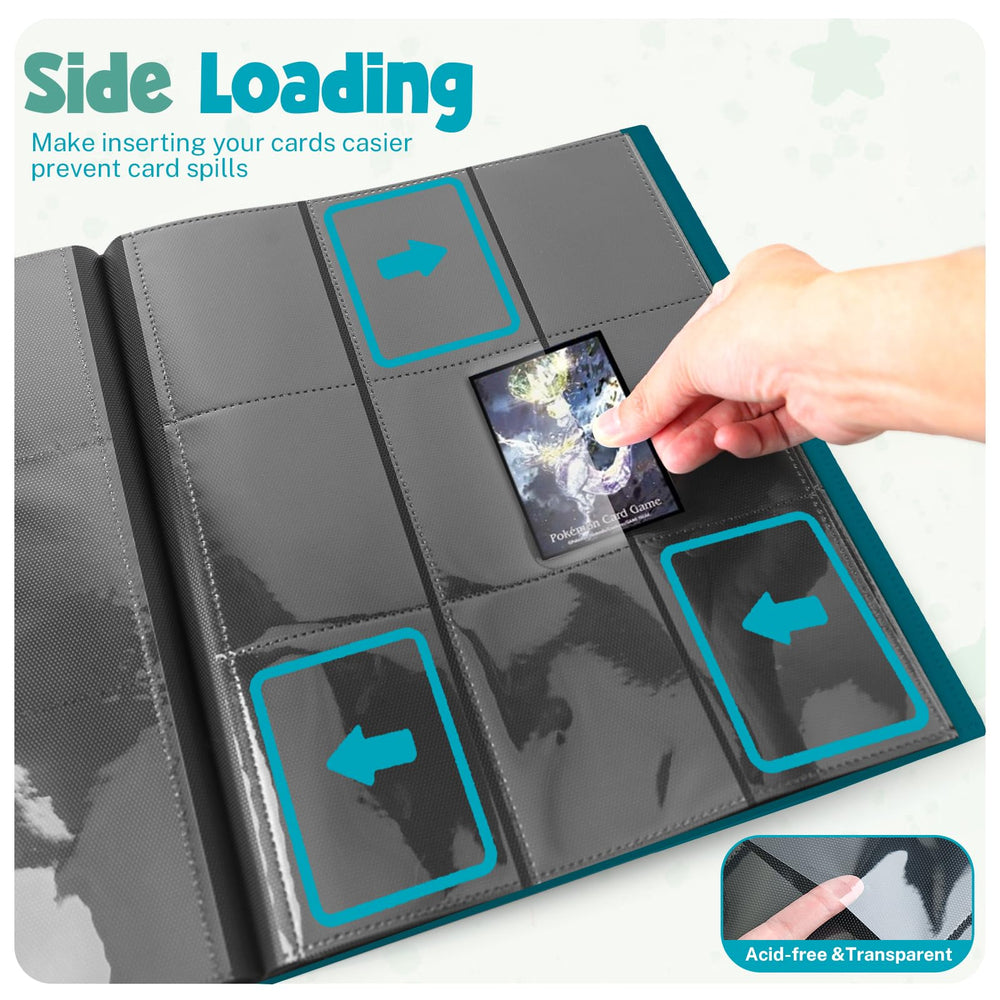 PUPTILY clear plastic sleeves offer crystal-clear visibility